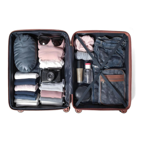 President, 4PC Set Polypropylene Luggage Set (32/28/24/20)"