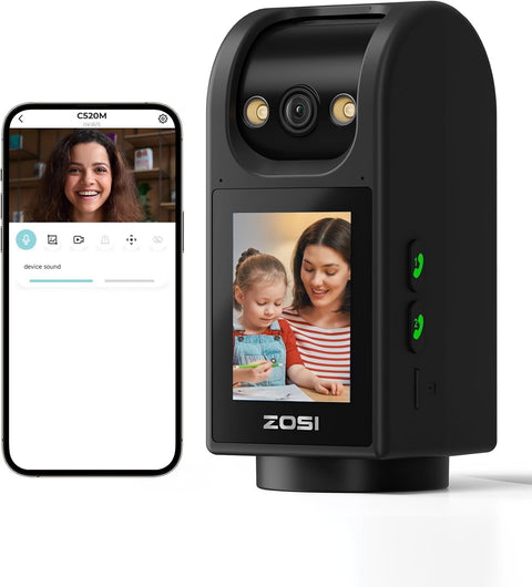 ZOSI 4.0MP INDOOR 2 WAY VIDEO CALLING CAMERA