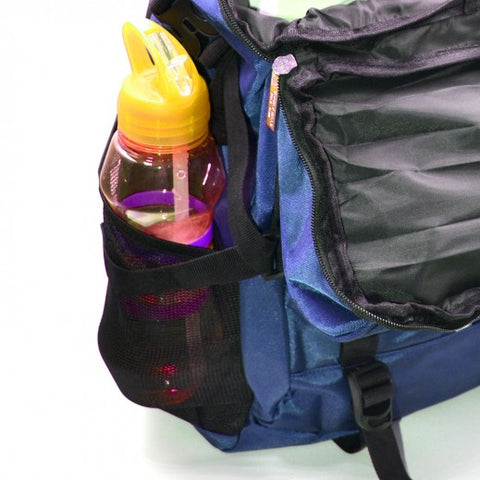 Polo Backpack Club Mission Soft Waterproof - 19 Inch - Blue Navy / Purple