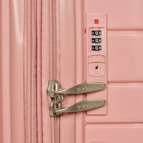 President, 4PC Set Polypropylene Luggage Set (32/28/24/20)"