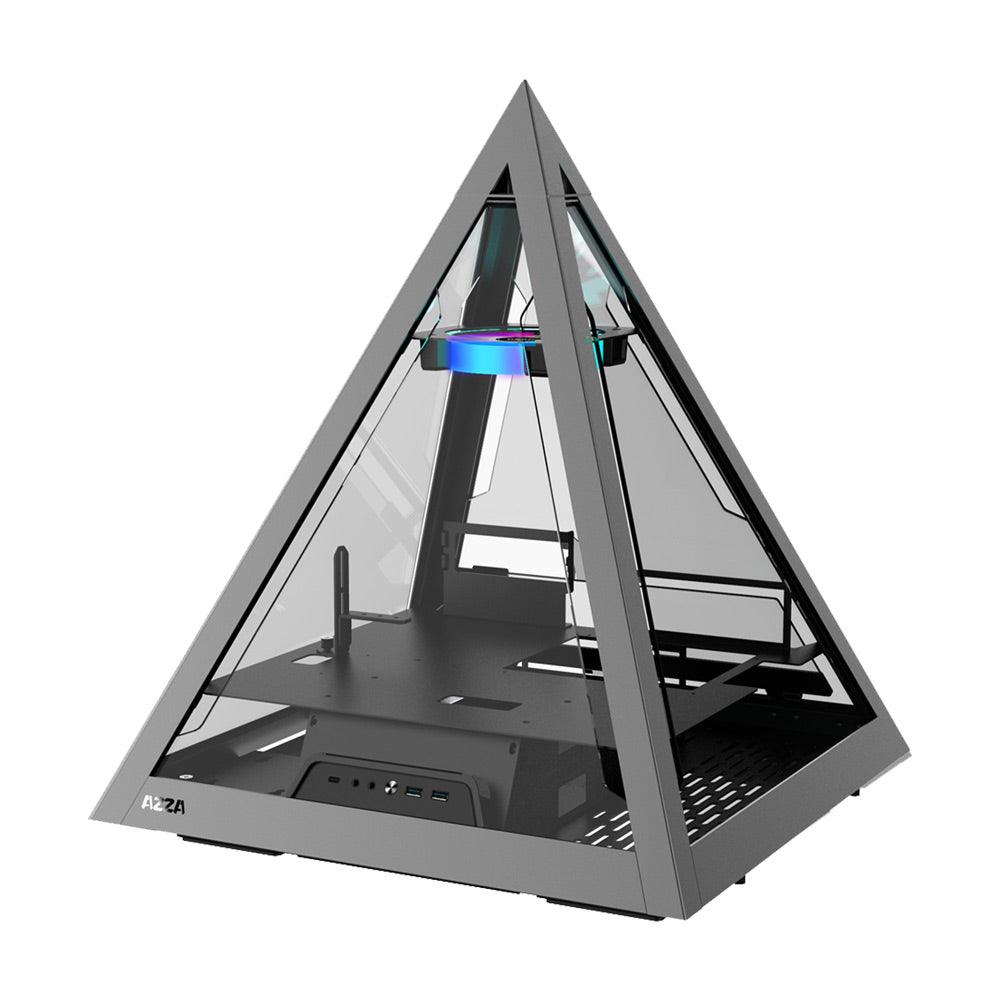 AZZA Pyramid Innovative With RGB Fan - PC Case - Black