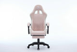 Oartex LD035 Fiber Gaming Chair - Pink & White