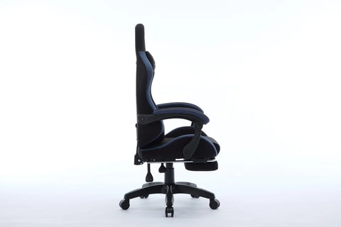 Oartex Model LD035 Fiber Gaming Chair - Black & Blue (Installation not included)