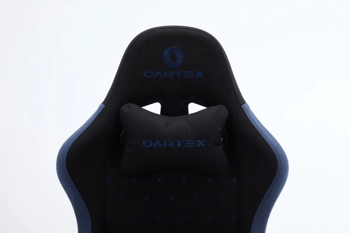 Oartex Model LD035 Fiber Gaming Chair - Black & Blue (Installation not included)