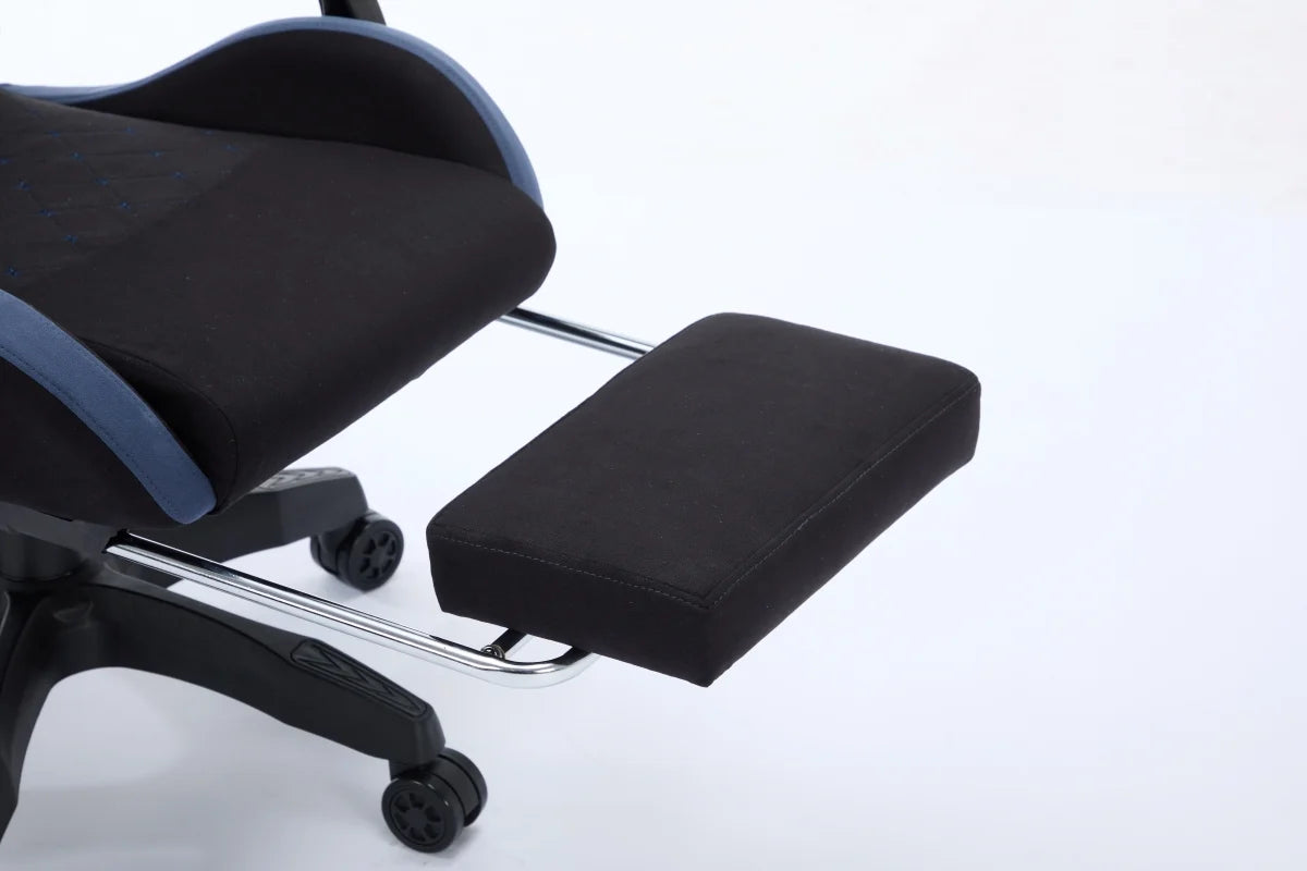 Oartex Model LD035 Fiber Gaming Chair - Black & Blue (Installation not included)