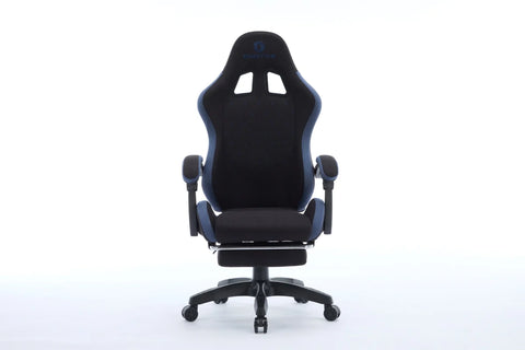 Oartex Model LD035 Fiber Gaming Chair - Black & Blue (Installation not included)
