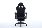 Oartex Model LD035 Fiber Gaming Chair - Black & Blue (Installation not included)