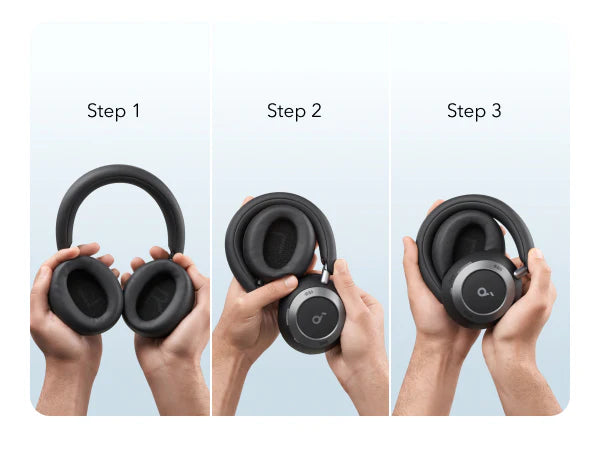 أنكر ساوندكور سبيس وان برو، سماعة رأس فليكسي كيرف فوق الأذن