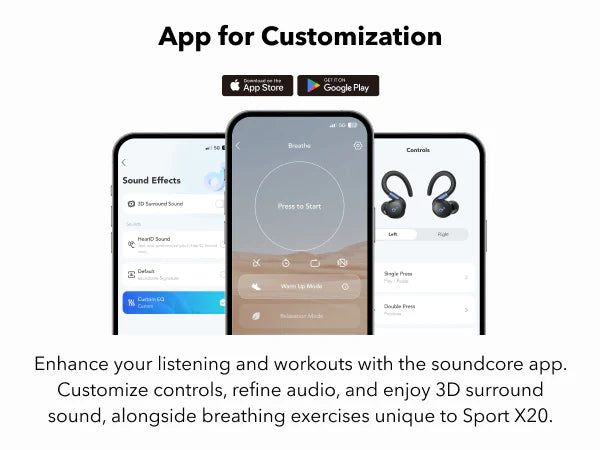 Anker SoundCore Sport X20, In-Ear Sport Earbuds