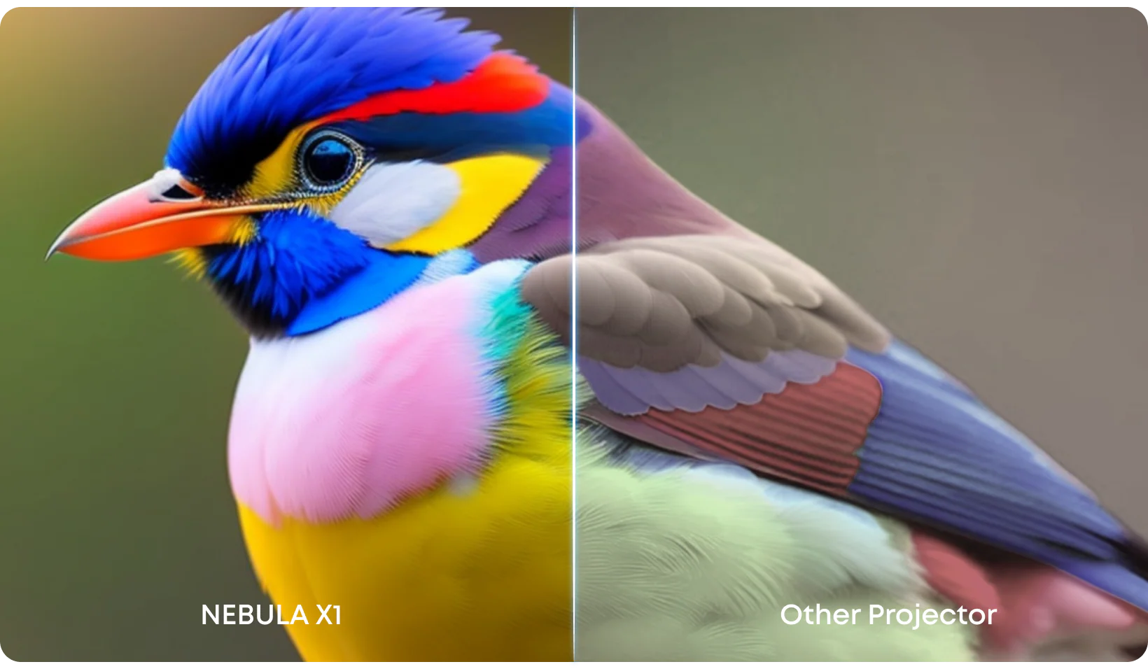 Anker Nebula X1 4K Triple Laser Projector with Micro Gimbal