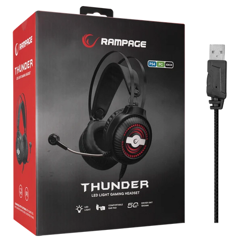 Rampage RM-K29 Desktop Speaker 1m Cable - Black