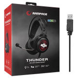 Rampage RM-K29 Desktop Speaker 1m Cable - Black