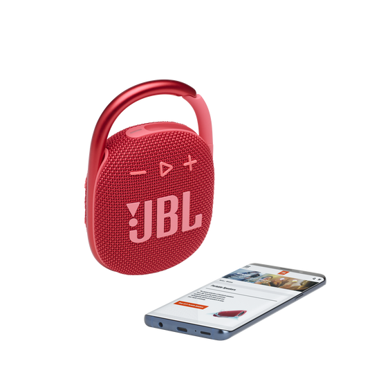 جي بي إل كليب 4 (Jbl clip 4) سماعة بلوتوث متنقلة مع حامل مدمج