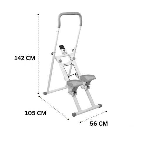 Compact Home Gym Vertical Climber Stair Stepper Full Body Workout Machine Model UMSC108