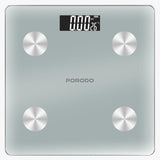 Porodo Lifestyle Gravis Smart Body Fat and BMI Scale with Digital Display