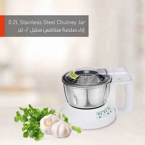 Panasonic MX-AC210SWTZ, Mixer Grinder with 2 Jars, 1000W