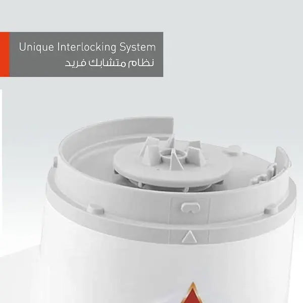 باناسونيك MX-AC210SWTZ، خلاط مطحونة مع وعاءين، 1000 واط
