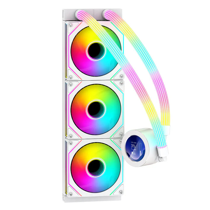 GAMEON KRAKEN N360 360mm LCD Display Liquid CPU Cooler With ARGB Tube