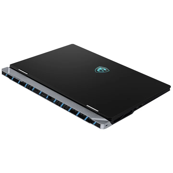 كمبيوتر محمول للألعاب MSI Titan 18 HX A14VIG مقاس 18 بوصة UHD+، 120 هرتز، وحدة معالجة مركزية i9-14900HX، GeForce RTX 4090 16 جيجابايت، ذاكرة وصول عشوائي 128 جيجابايت DDR5