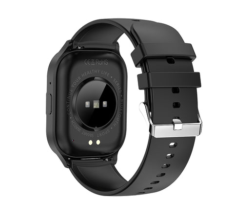 SIA SW 8002 Smart watch ,Amoled BT call(Black)
