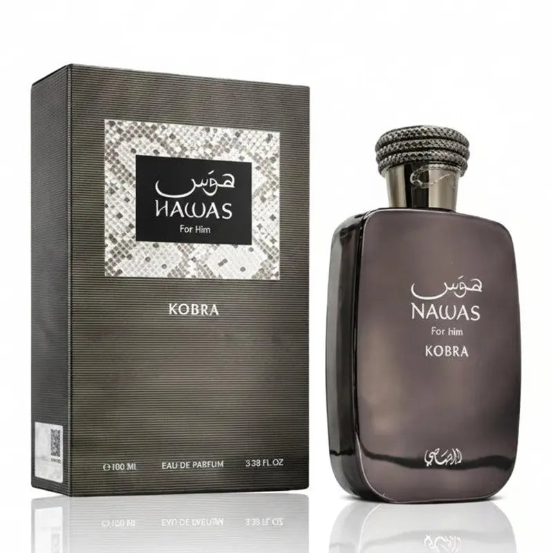 رصاصي عطر حواس كوبرا أو دو بارفان للرجال - 100 مل