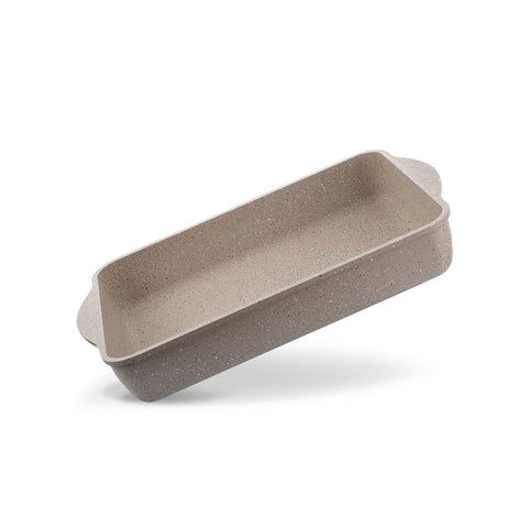 Thermo AD - Granite Rectangular Tray Set - 30 x 25 / 35 x 25 cm - 2 pcs - Brown