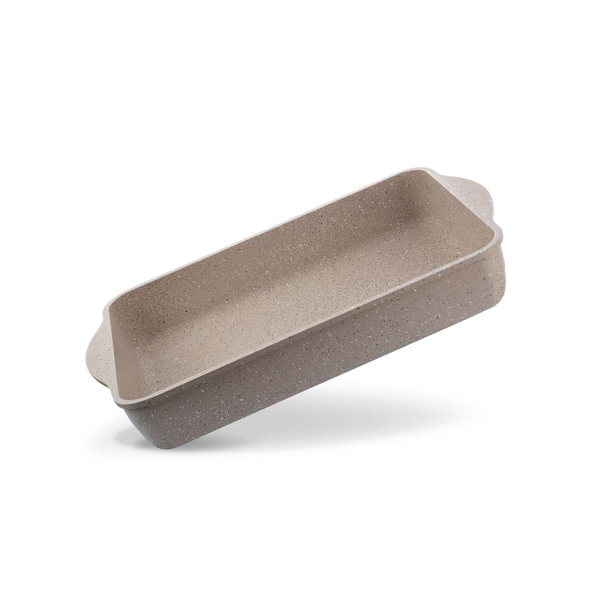 Thermo AD - Granite Rectangular Tray Set. 2 PCS 30 * 25 / 35 * 25 CM - Brown
