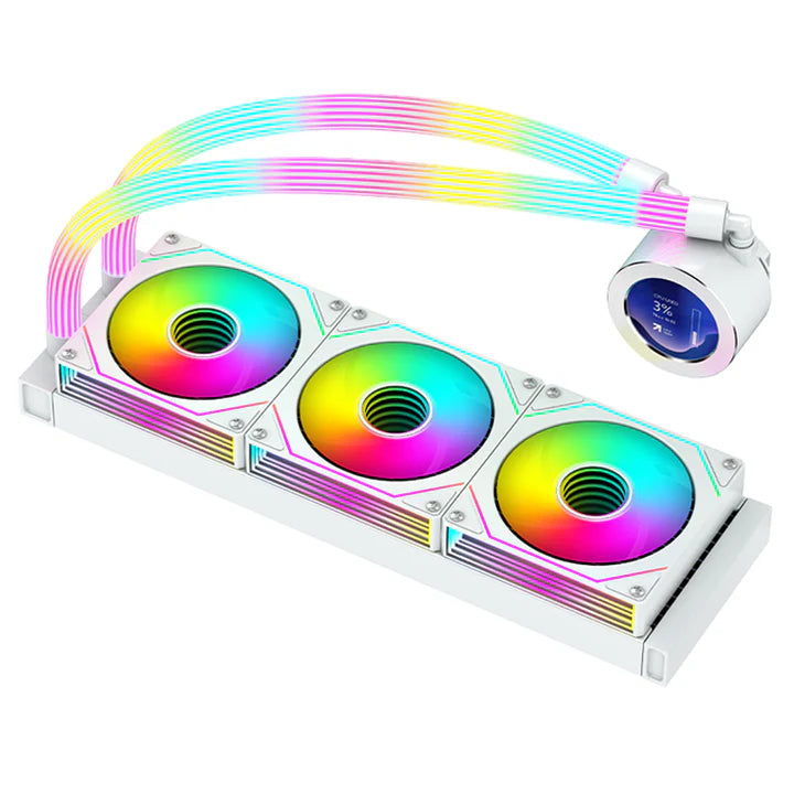 GAMEON KRAKEN N360 360mm LCD Display Liquid CPU Cooler With ARGB Tube