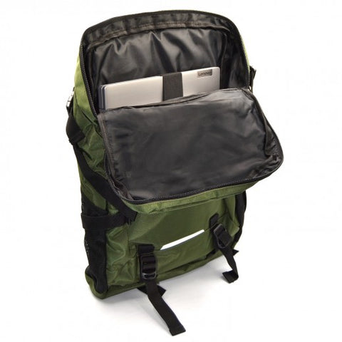 Polo Backpack Club Leader Soft Waterproof - 19 Inch - Green / Black