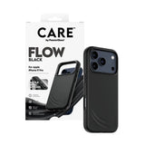 Care by PanzerGlass Feature FLOW Black Case w. MagSafe iPhone 17, 17 Air, 17 Pro, 17 Pro Max