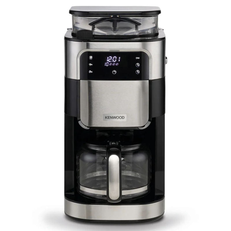 Kenwood Grind and Brew Coffee Maker 1.5L with Built-In Grinder – Black