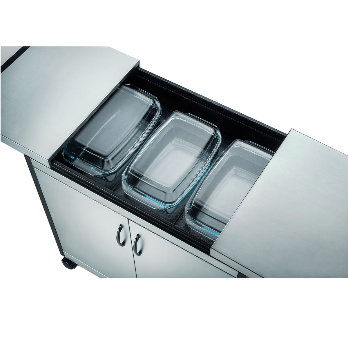 English Buffet, Food Warmer Trolley – 360W, 4.8L Capacity