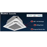 Gree Cassette Air Conditioner 22,000 BTU Inverter - GCK-24GM-I