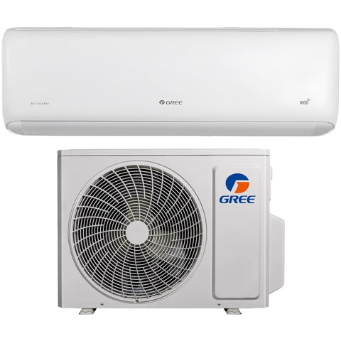 Gree, Wi-Fi Split Air Conditioner, 1.5 Ton, 18,000 BTU, Cool Only, R32, Rotary Compressor