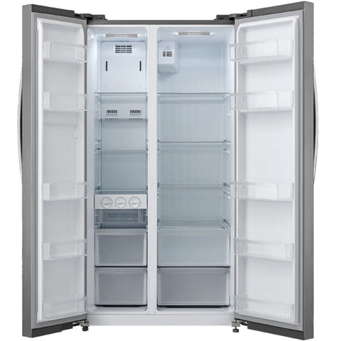 Midea Refrigerator GR 689L / NET 527L Side-by-Side Silver