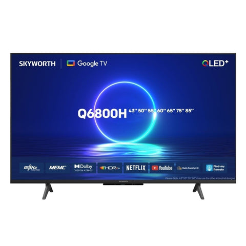 Skyworth 85-inch QLED UHD-4K Android Smart TV