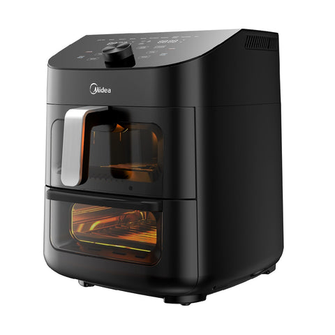 Midea 1700Watts, 11 Liters Capacity, 2-in-1 Air Fryer - MAD-110D2APK