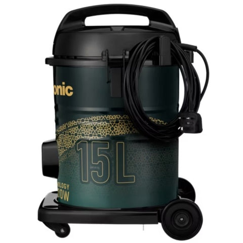 Panasonic Drum Vacuum Cleaner 1500 Watts, 15 Liters - MC-YL690G747