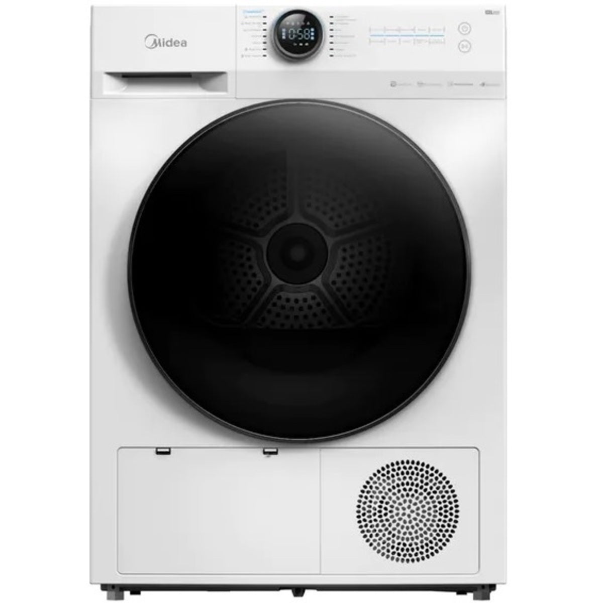Midea Heat Pump Condenser Dryer 9Kg 14 Programs White
