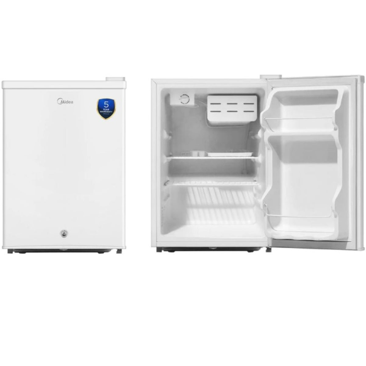 Midea, Single Door Refrigerator 65 Liters (2.3 CFT), Manual Defrost, White (MDRD108FGE01)