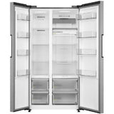 ميديا ثلاجة سايد باي سايد ٧٩١ لتر، ٢٧.٩ قدم³ - برو ستيل