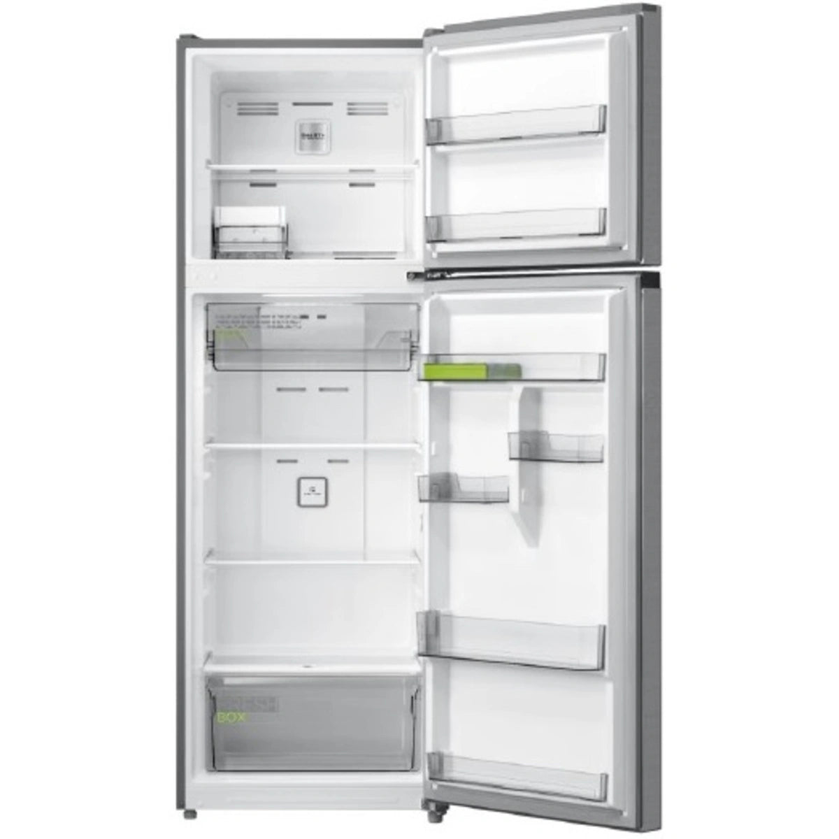 ميديا ثلاجة فريزر علوي سعة ٤٨٩ لتر / ١٧٫٢ قدم³ – فضي