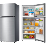 ميديا ثلاجة فريزر علوي مزدوج الأبواب سعة ٥٨٠ لتر / ٢٠٫٥ قدم³ – فضي