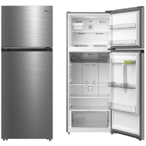 ميديا ثلاجة فريزر علوي مزدوج الأبواب سعة ٥٨٠ لتر / ٢٠٫٥ قدم³ – فضي