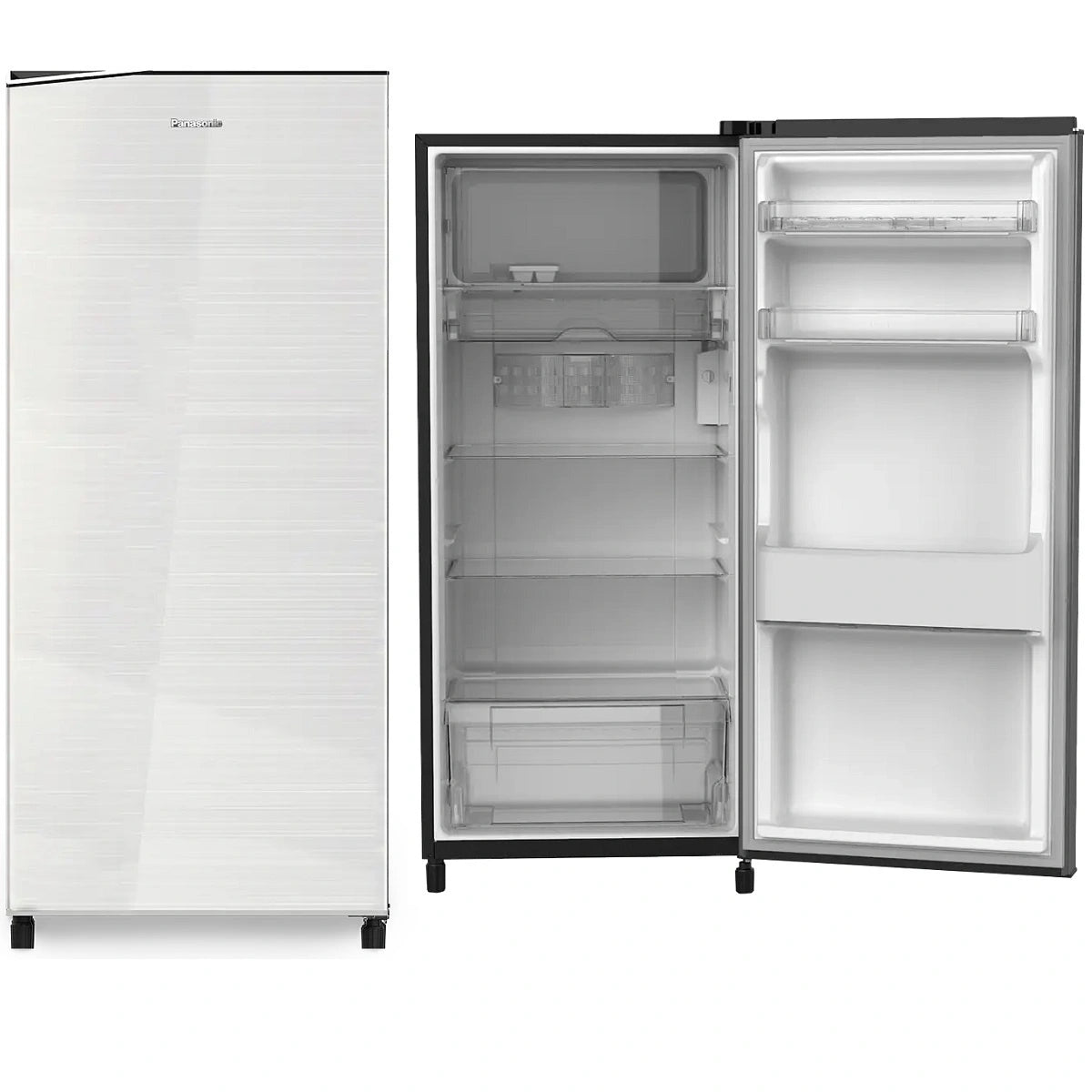 باناسونيك ثلاجة باب واحد ١٥٥ لتر ٥.٦ قدم - فضي