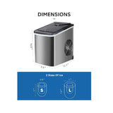Orca Ice Maker Machine 12Kg/24Hr Stainless Steel - OR-IM-HZB-12SB