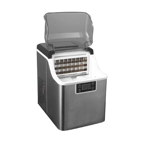 Orca Ice Maker Machine 20Kg/24Hr Stainless Steel - OR-IM-HZB-20AF/S
