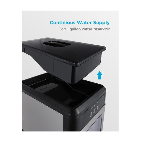 Orca Nugget Ice Maker Machine 20Kg/24Hr Black - OR-IM-HZB-20N