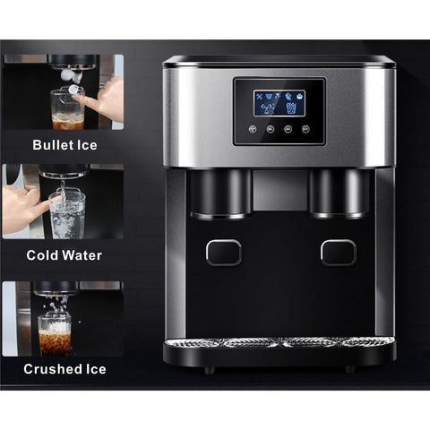 Orca 3-in-1 Ice Maker Machine 2L Black - ORKIM15