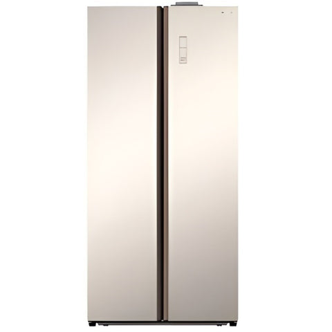 Skyworth Refrigerator GR 450L / NET 249L Side-by-Side Silver No Frost